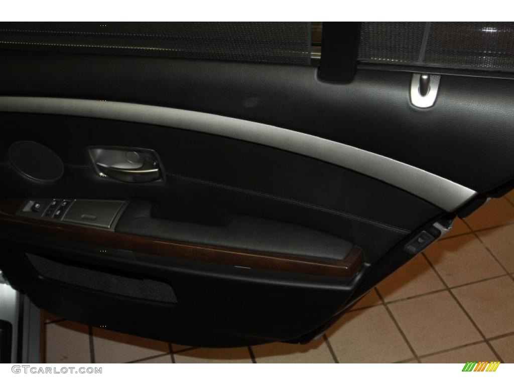 2008 7 Series 750i Sedan - Titanium Silver Metallic / Black photo #54