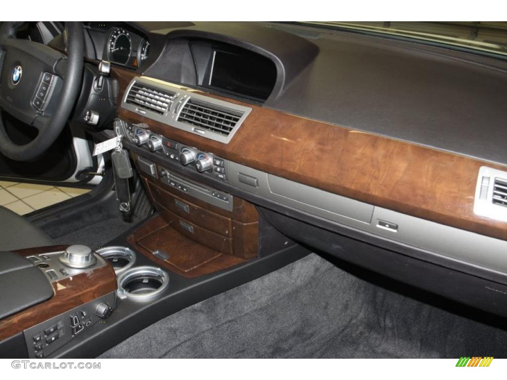 2008 7 Series 750i Sedan - Titanium Silver Metallic / Black photo #58