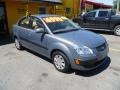 Olive Gray 2006 Kia Rio LX Sedan