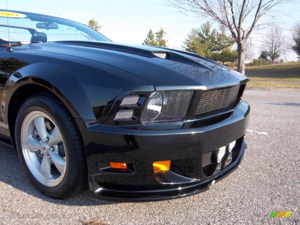 2007 Mustang GT Premium Convertible - Black / Dark Charcoal photo #29