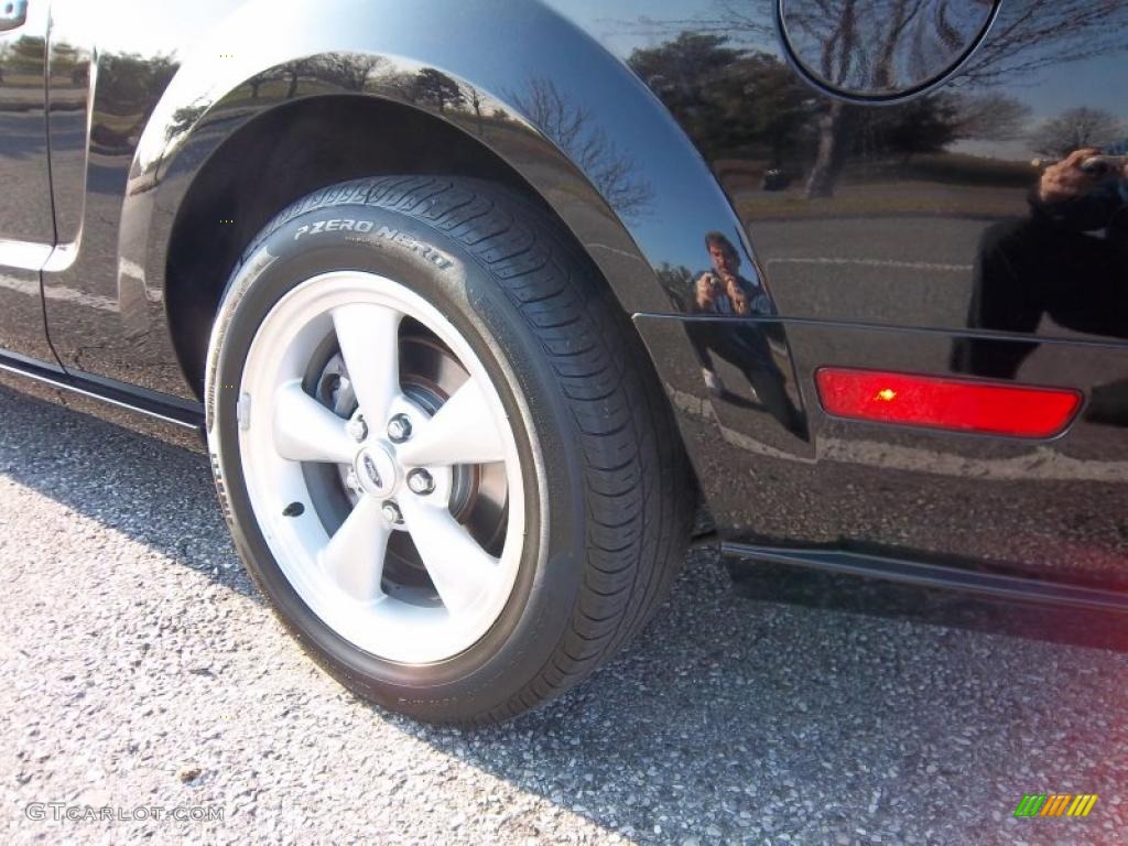 2007 Mustang GT Premium Convertible - Black / Dark Charcoal photo #34