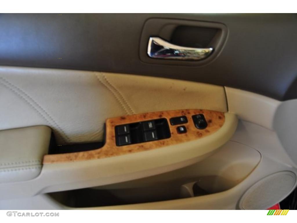 2003 Accord EX V6 Sedan - Nighthawk Black Pearl / Ivory photo #11