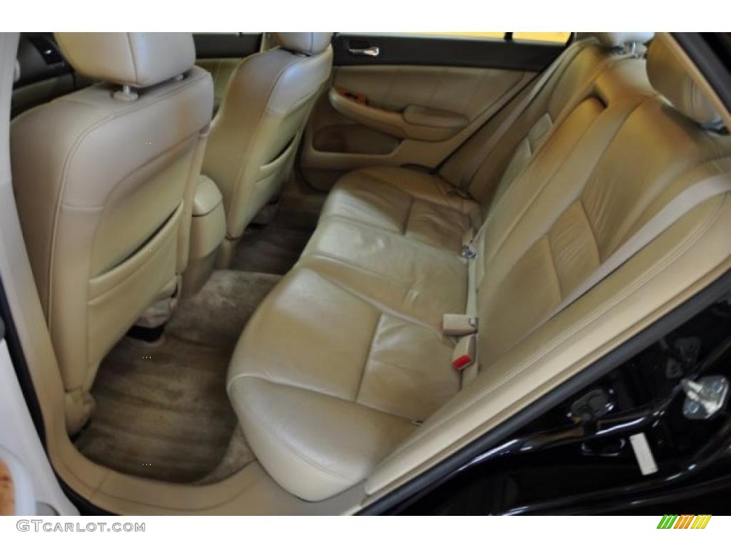 2003 Accord EX V6 Sedan - Nighthawk Black Pearl / Ivory photo #13
