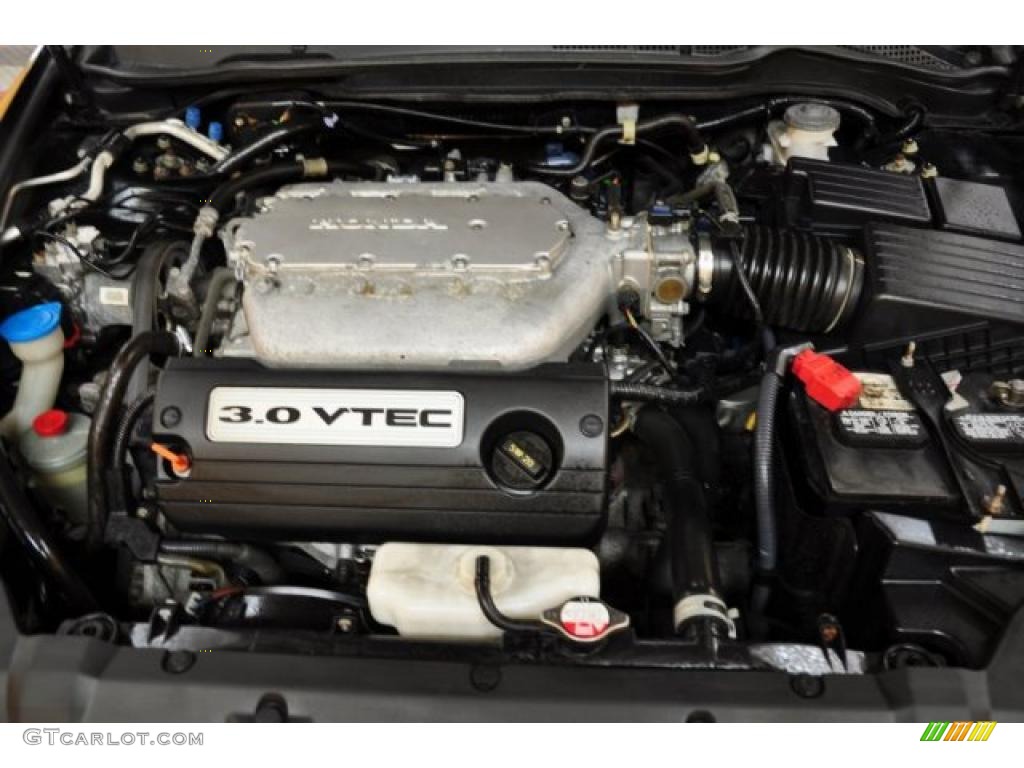 2003 Accord EX V6 Sedan - Nighthawk Black Pearl / Ivory photo #17