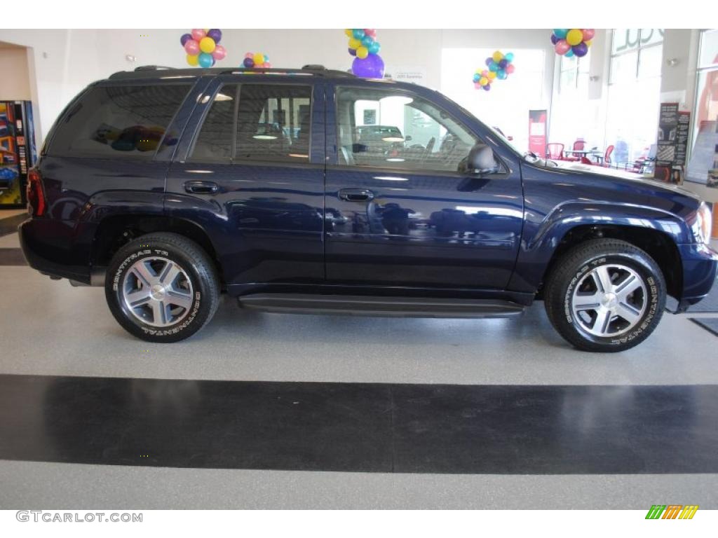 2008 TrailBlazer LT 4x4 - Imperial Blue Metallic / Ebony photo #6