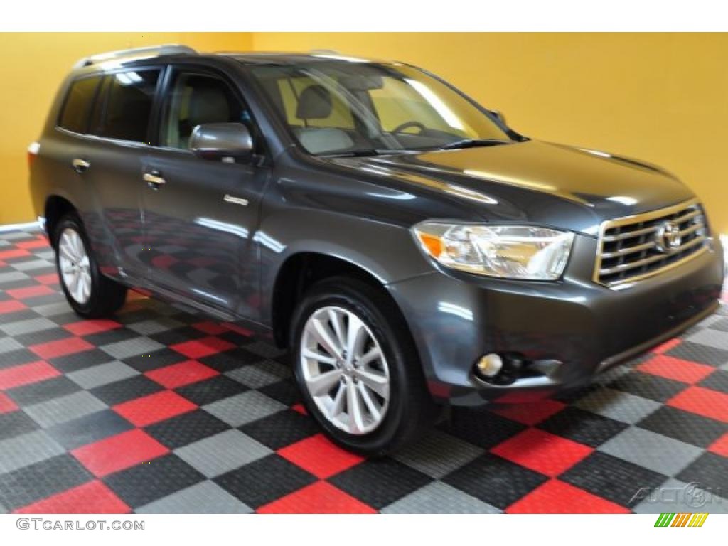 2008 Highlander Limited 4WD - Magnetic Gray Metallic / Ash Gray photo #1