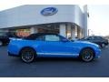 2011 Grabber Blue Ford Mustang Shelby GT500 SVT Performance Package Convertible  photo #2