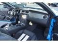 2011 Ford Mustang Charcoal Black/White Interior Dashboard Photo