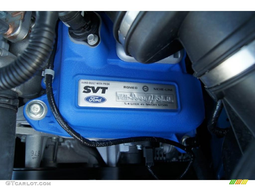 2011 Mustang Shelby GT500 SVT Performance Package Convertible - Grabber Blue / Charcoal Black/White photo #19