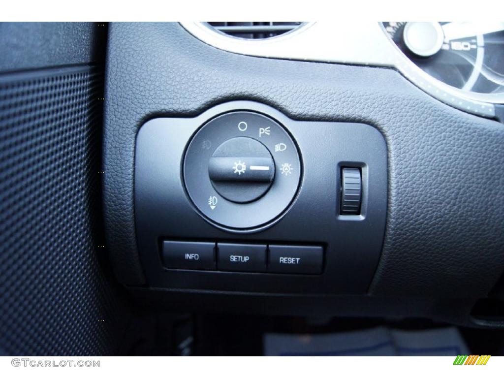 2011 Ford Mustang Shelby GT500 SVT Performance Package Convertible Controls Photo #46902692