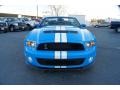 Grabber Blue 2011 Ford Mustang Shelby GT500 SVT Performance Package Convertible Exterior