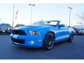 2011 Grabber Blue Ford Mustang Shelby GT500 SVT Performance Package Convertible  photo #49