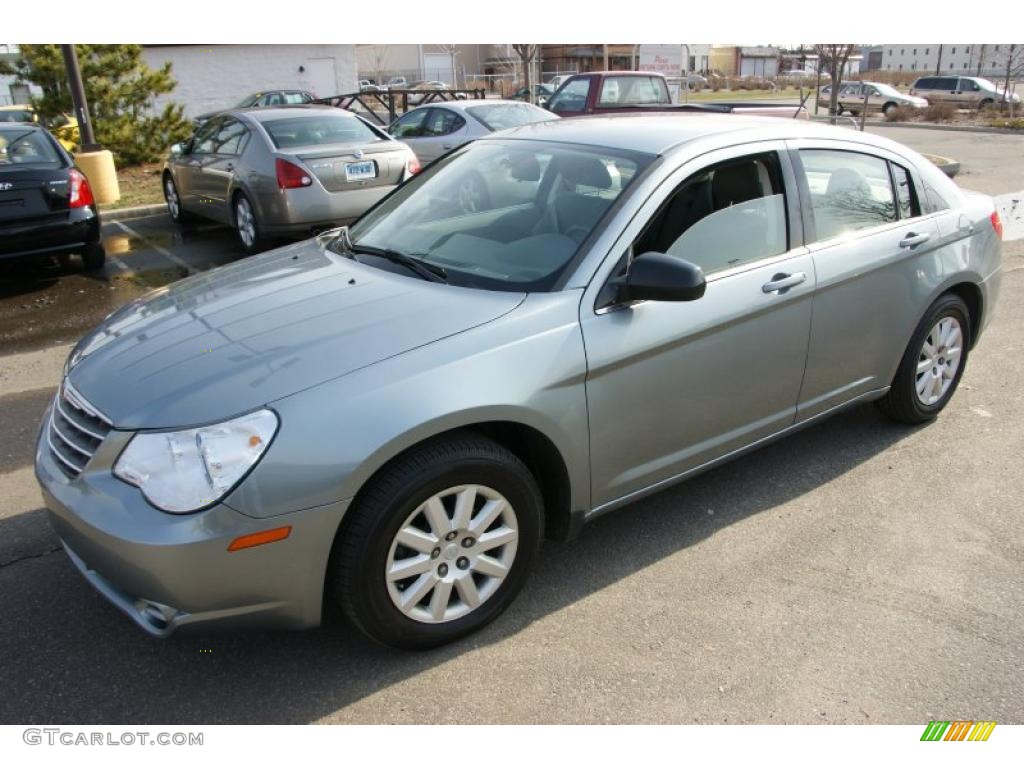 Silver Steel Metallic 2008 Chrysler Sebring LX Sedan Exterior Photo #46902986