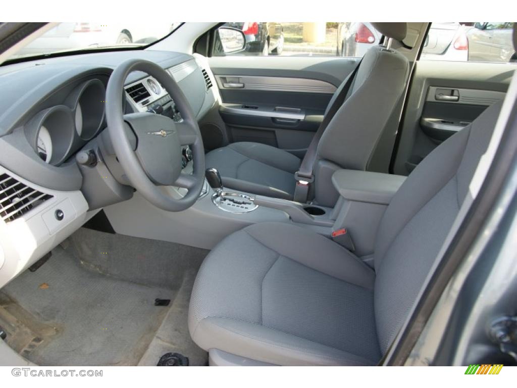 Dark Slate Gray/Light Slate Gray Interior 2008 Chrysler Sebring LX Sedan Photo #46903094
