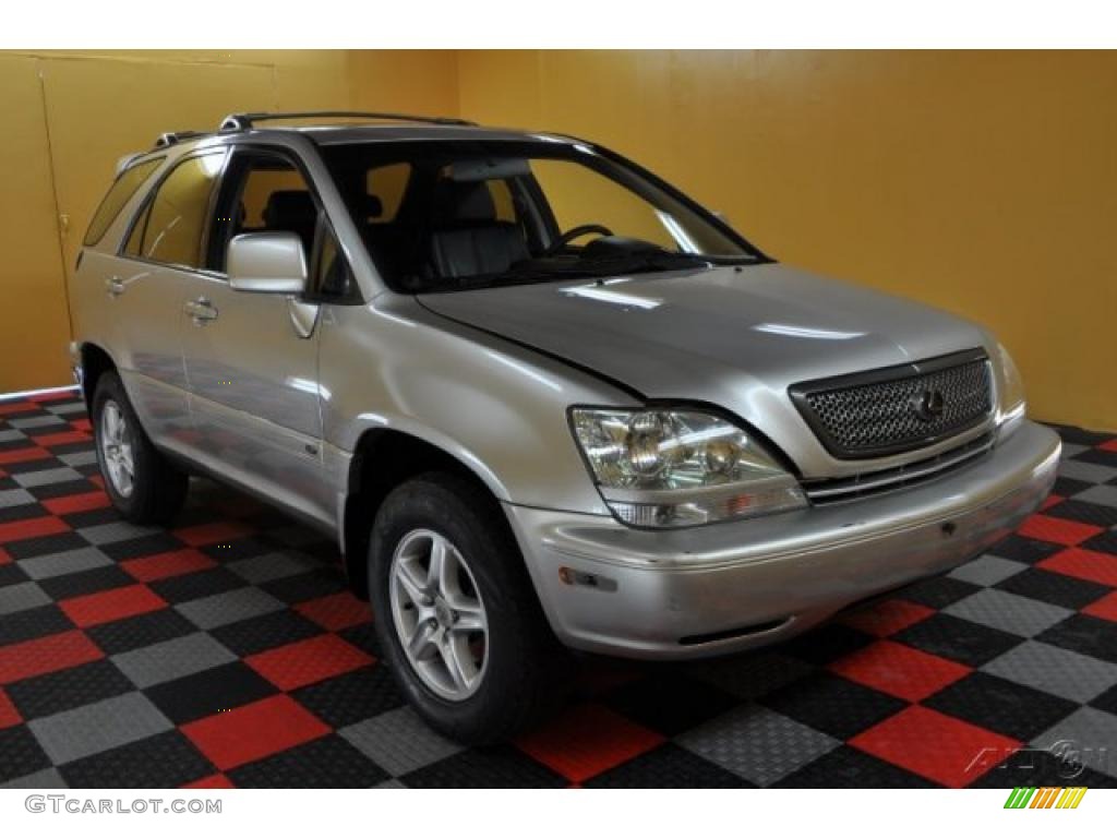 2001 RX 300 AWD - Burnished Gold Metallic / Black photo #1