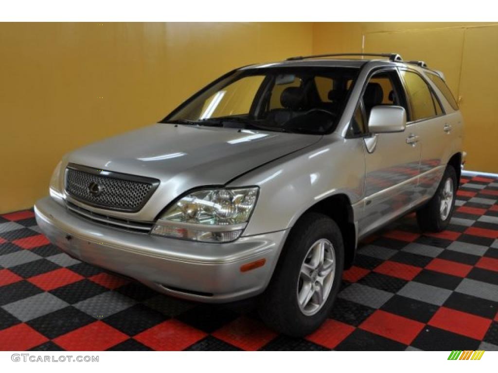 2001 RX 300 AWD - Burnished Gold Metallic / Black photo #2