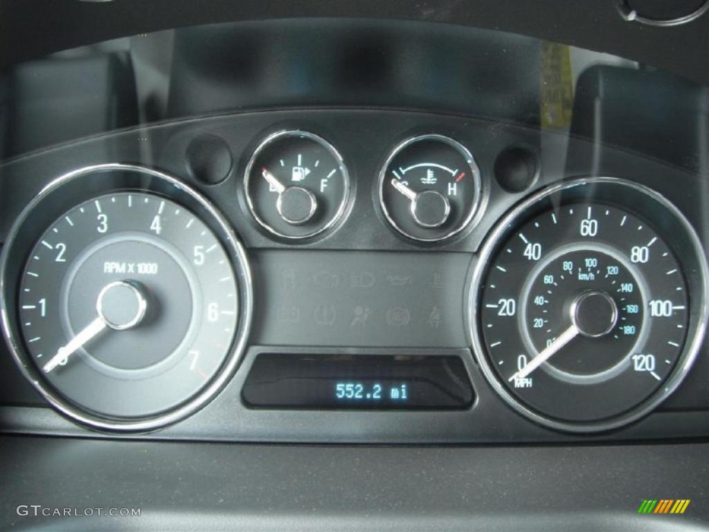 2011 Ford Flex SEL AWD Gauges Photo #46903814