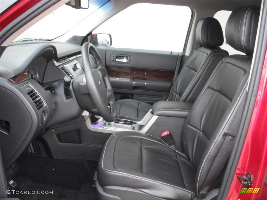 Charcoal Black Interior 2011 Ford Flex SEL AWD Photo #46903907