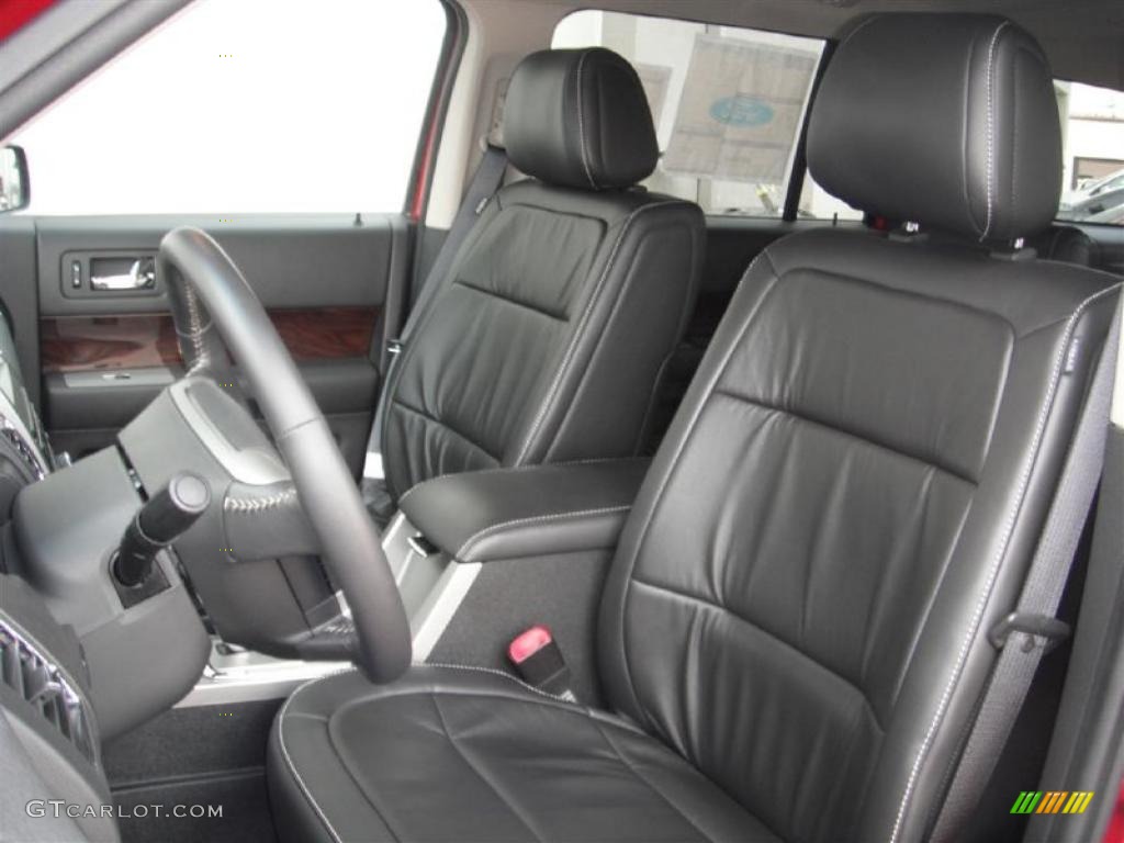 Charcoal Black Interior 2011 Ford Flex SEL AWD Photo #46903924