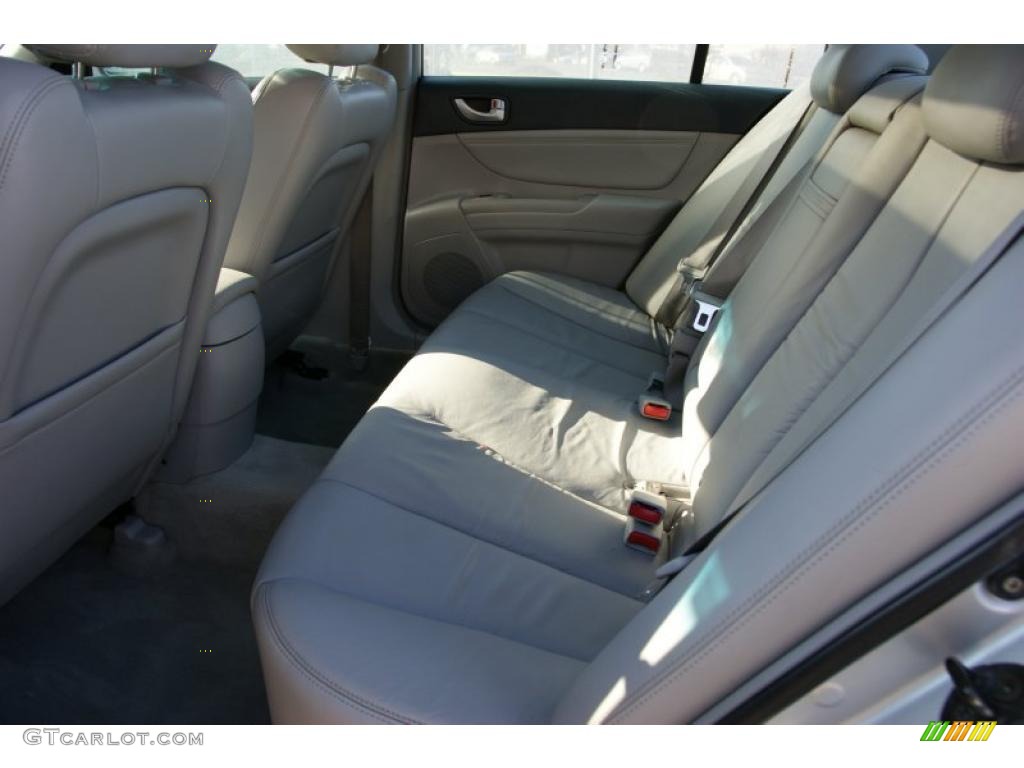 Gray Interior 2006 Hyundai Sonata LX V6 Photo #46905215