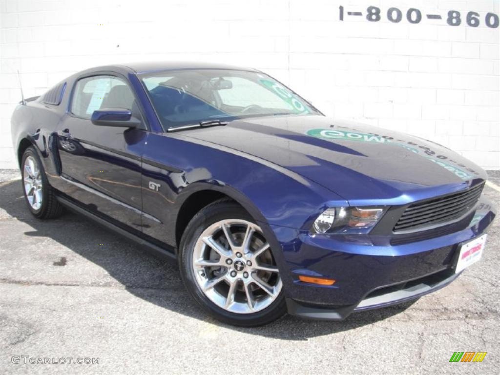 Kona Blue Metallic 2010 Ford Mustang GT Premium Coupe Exterior Photo #46905296
