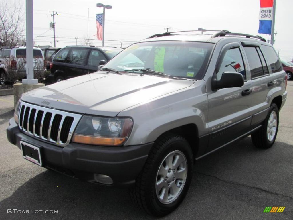 2001 Grand Cherokee Laredo 4x4 - Silverstone Metallic / Agate photo #1