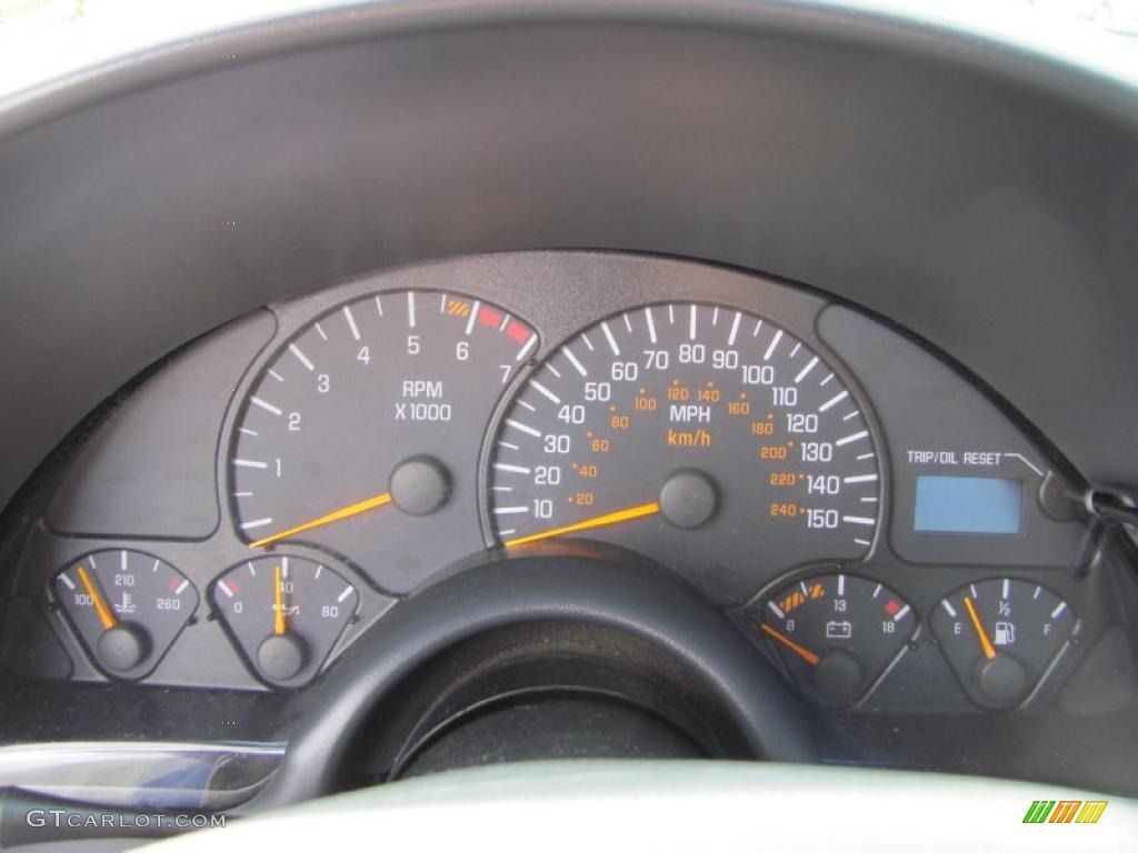 1999 Pontiac Firebird Formula Coupe Gauges Photos