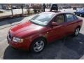 Amulet Red 2002 Audi A4 1.8T quattro Sedan