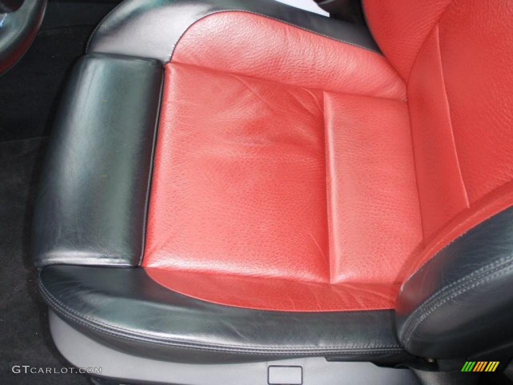 Imola Red Nappa Interior 2003 BMW M5 Sedan Photo #46906877
