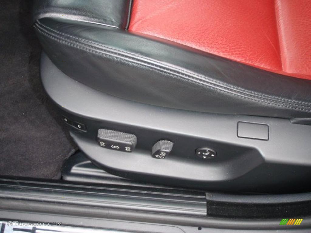 2003 M5 Sedan - Jet Black / Imola Red Nappa photo #18