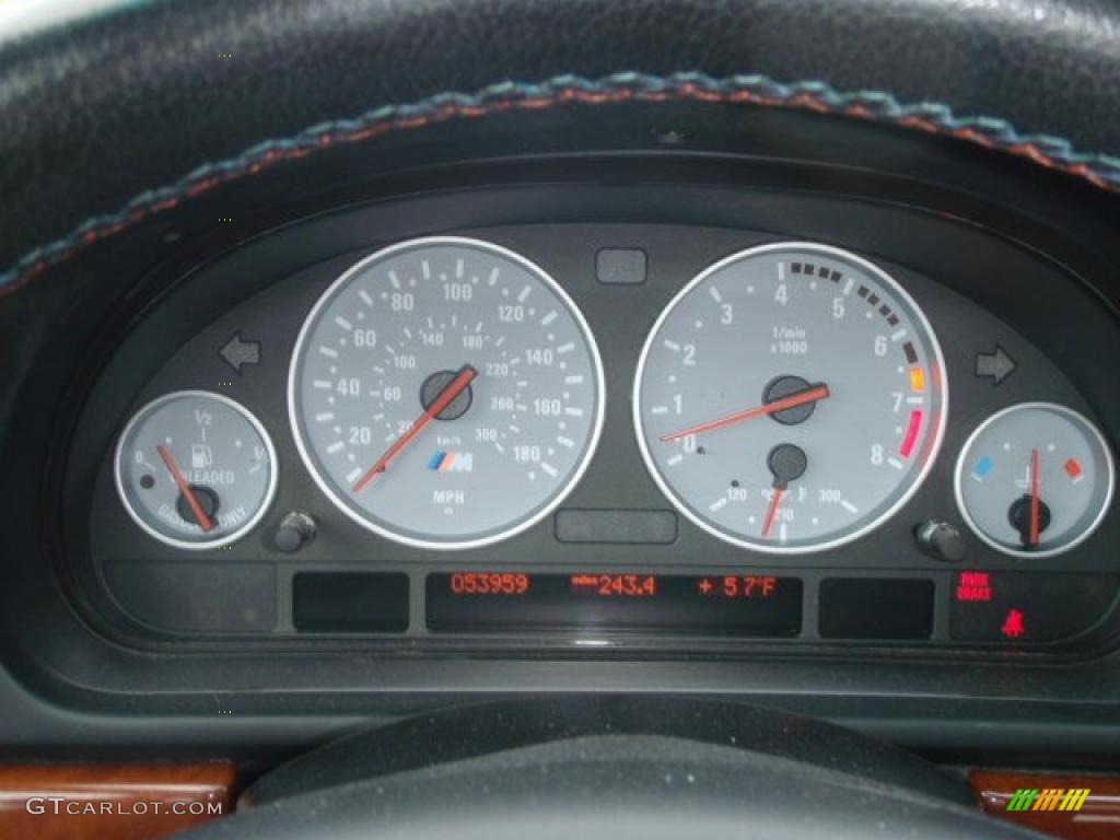 2003 BMW M5 Sedan Gauges Photos