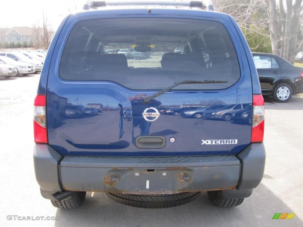 2011 Xterra S 4x4 - Indigo Blue / Gray photo #13