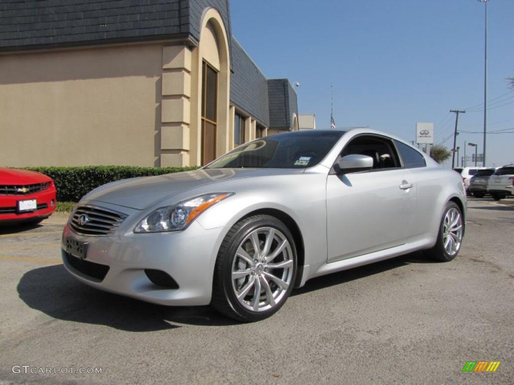 Liquid Platinum Silver 2008 Infiniti G 37 S Sport Coupe Exterior Photo #46908116