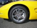 2003 Millenium Yellow Chevrolet Corvette Convertible  photo #3