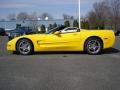 Millenium Yellow 2003 Chevrolet Corvette Convertible Exterior