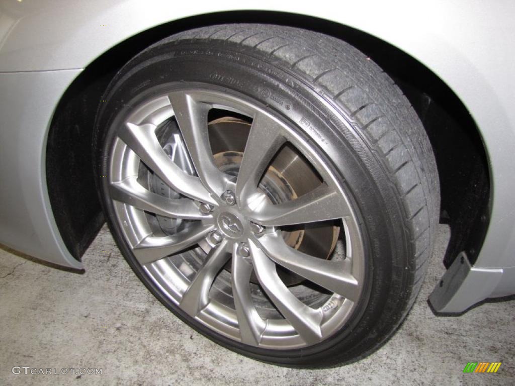 2008 Infiniti G 37 S Sport Coupe Wheel Photo #46908410