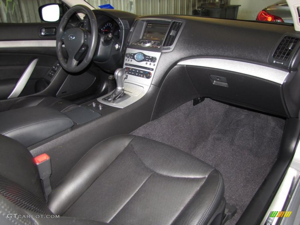 2009 Infiniti G 37 Journey Coupe Graphite Dashboard Photo #46908653