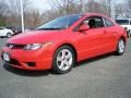 2006 Rallye Red Honda Civic EX Coupe  photo #1