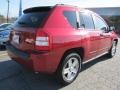 2008 Inferno Red Crystal Pearl Jeep Compass Sport  photo #5