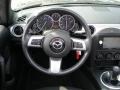 Black 2007 Mazda MX-5 Miata Touring Roadster Steering Wheel