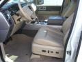 2008 White Suede Ford Expedition Eddie Bauer  photo #7
