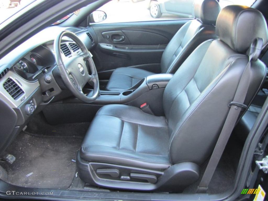 Ebony Black Interior 2007 Chevrolet Monte Carlo SS Photo #46909523