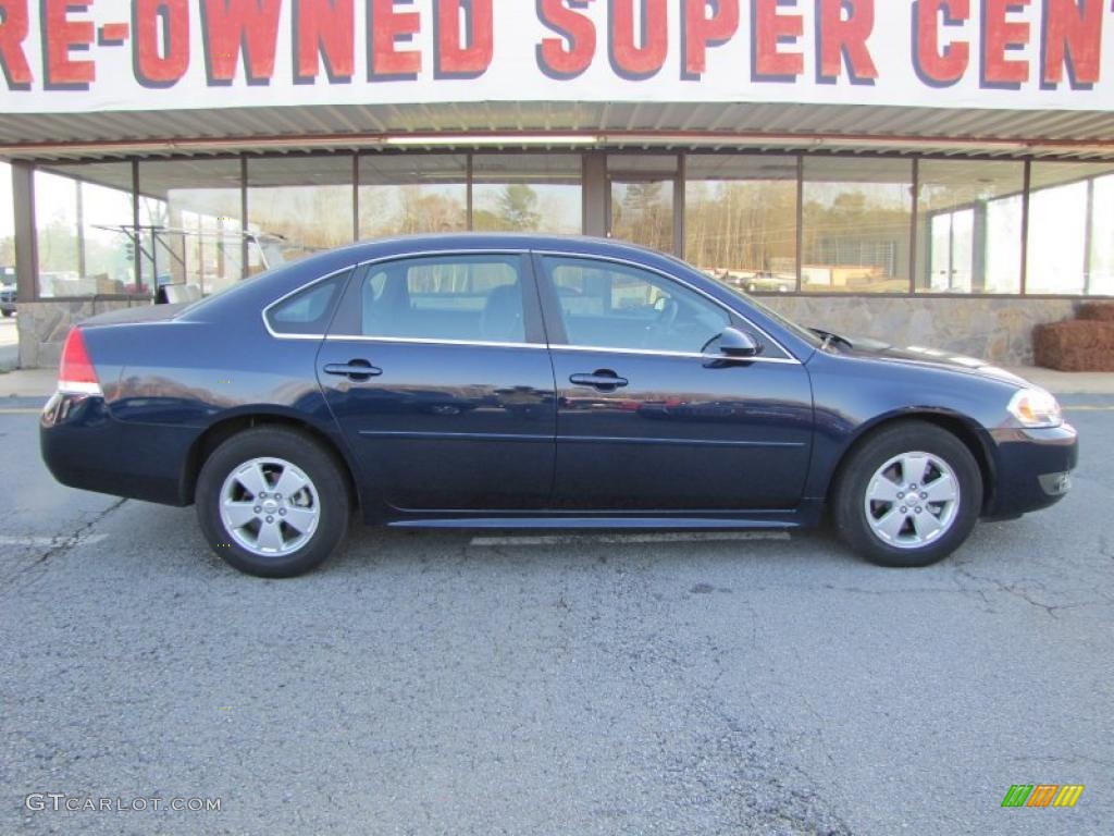 2011 Impala LT - Imperial Blue Metallic / Ebony photo #8