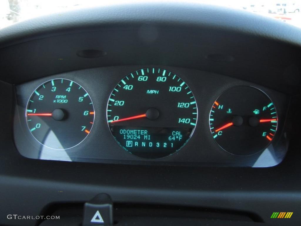 2011 Chevrolet Impala LT Gauges Photo #46910555