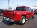 2005 Cherry Red Metallic GMC Canyon SLE Crew Cab 4x4  photo #3