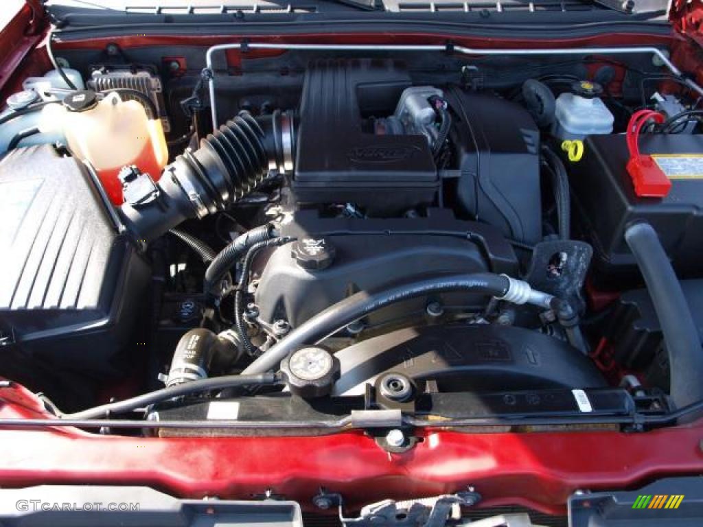 2005 GMC Canyon SLE Crew Cab 4x4 3.5 Liter DOHC 20-Valve 5 Cylinder Engine Photo #46910717