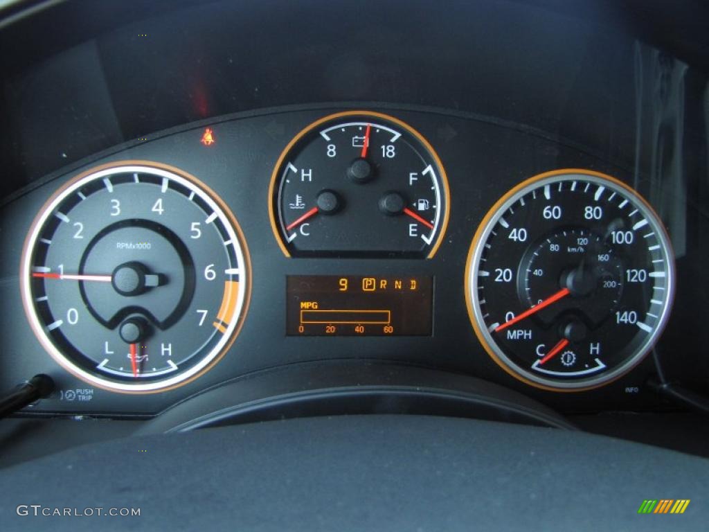 2011 Nissan Titan SV Crew Cab Gauges Photos