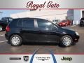 Black Uni 2007 Volkswagen Rabbit 4 Door