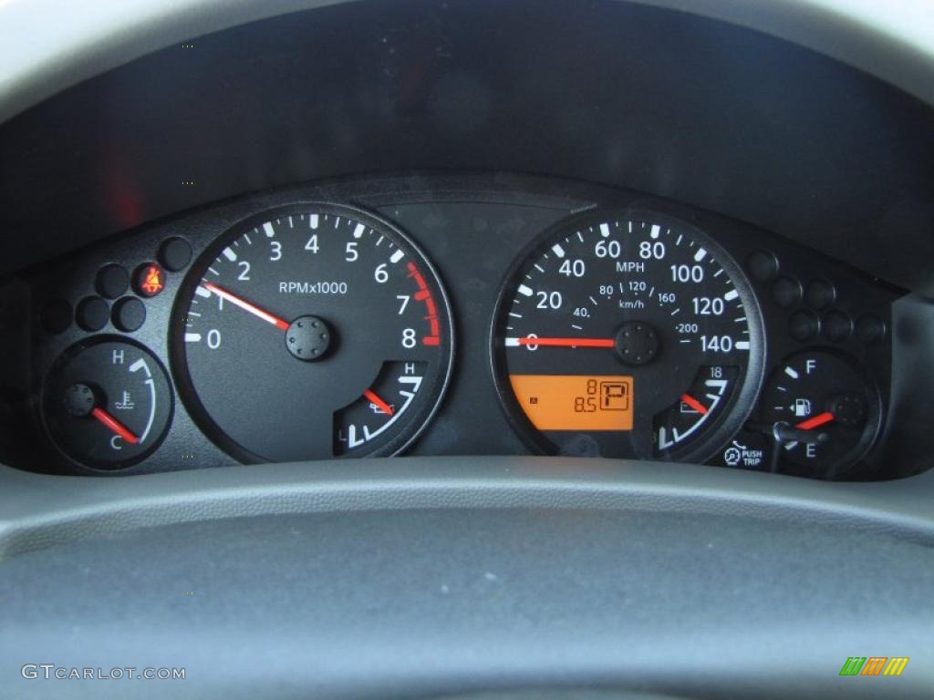 2011 Nissan Xterra S Gauges Photo #46912079
