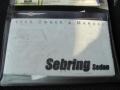 2006 Magnesium Pearl Chrysler Sebring Touring Sedan  photo #4